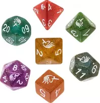 REBEL RPG kauliukų rinkinys – akrilas – vienaragis