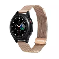 Išmaniojo laikrodžio Samsung Galaxy/Huawei/Xiaomi magnetinis dirželis, Auksinės spalvos, 22mm