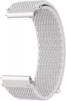 Išmaniojo laikrodžio Coro Pace 2 nailoninis dirželis, Baltos spalvos, 42mm