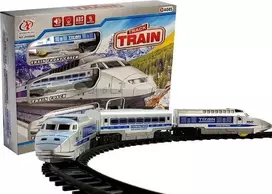 Lean Toys Traukinys su Šviesomis ir Garsu