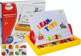 Lean Toys Piešimo lenta su magnetais