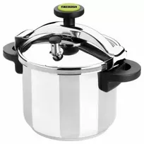 Monix greitpuodis 6 l talpos, nerūdijančio plieno, metalinio paviršiaus, M530002