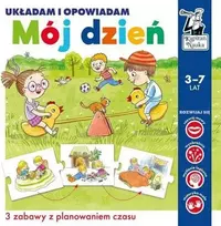 Kapitan Nauka dėlionė Sudėlioju ir pasakoju Mano diena – 3 žaidimai GR0541