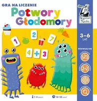 Kapitan Nauka Counting game Hungry Monsters 3-6 metai GR0538
