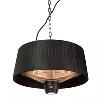 SUNRED | Šildytuvas | ARTIX C-HB, kompaktiškas šviesus pakabinamas | Infraraudonųjų spindulių | 1500 W | Juodas | IP24