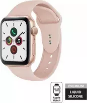 Crong Liquid – apyrankė skirta Apple Watch 38/40/41/42 mm sand pink