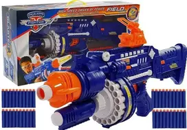 Lean Toys Leantoys žaislinis šautuvas su putplasčio šoviniais