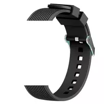 Devia apyrankė Deluxe Sport Samsung Galaxy Watch 42 mm / Laikrodis 3 41mm / Laikrodis 4 40 ir 44 mm / Laikrodis 5 40 ir 44 mm / Laikrodis 6 40 ir 44 mm (20 mm) juodos spalvos
