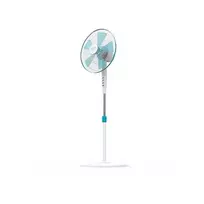 Ventiliatorius Cecotec EnergySilence 500 | Pedestal Fan | Stand Fan | 40 W | Diameter 40 cm | Greičių skaičius 3 | Oscillation | Baltas/Mėlyna