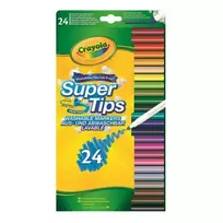 Crayola, Inc. Flomasteriai CRAYOLA WASHABLE 24 vnt.