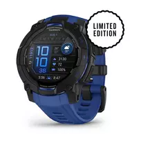 Garmin Instinct 3 Amoled Black Bolt Blue 45mm 010-02936-03