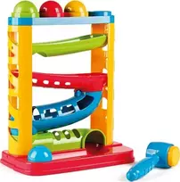„Miniland Educational Toys“ spalvinga čiuožykla su kamuoliukais