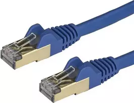 StarTech STARTECH.COM 1.5m CAT6A- Kabelis - Blau - RJ45- Ethernet - Kabelis - Snagless - STP - Kupferdraht - 10Gbit 6ASPAT150CMBL