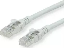 Roline ROLINE - Patch- Kabelis - RJ- 45 (M) iki RJ- 45 (M) - 20 m - UTP - CAT 6 - Be halogenų, formos, suvytas - pilka (21.15.2509)