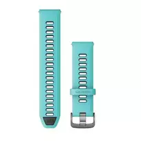 Garmin Forerunner 265 Greitai atsegamas laikrodžio dirželis, 22 mm, Juoda/Mėlyna