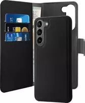 SBS Puro PURO Wallet Detachable - Dėklas 2w1 Samsung Galaxy S23+ (juoda)