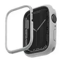 Uniq Išmaniojo laikrodžio Apple Watch 4/5/6/7/8/SE ekrano rėmelis, Pilkos spalvos, 40/41mm