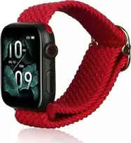 Beline apyrankė Apple Watch Textile 42/44/45/49mm raudonos spalvos