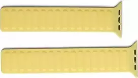 Beline Apple Watch magnetinė apyrankė 42/44/45/49 mm geltonos spalvos
