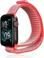 Beline Apple Watch apyrankė Nylon38/40/41mm rožinės spalvos