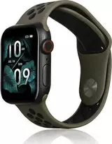 Beline Apple Watch Sport Silicone apyrankė 38/40/41mm rudos spalvos/juodos spalvos