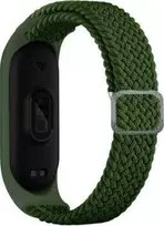 Beline apyrankė Mi Band 7/6/5 Textile žalios spalvos