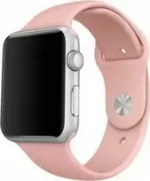 Mercury apyrankė silikoninė Apple Watch 42/44/ 45 mm rožinės spalvos