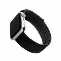 FIXED Nylon apyrankė skirta Apple Watch 38/40/41 mm juodos spalvos