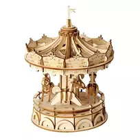Robotime 3D medinis konstruktorius Karuselė