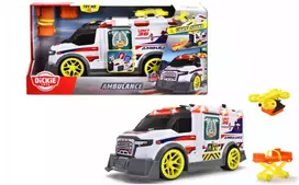 Dickie Toys Interaktyvūs greitosios pagalbos ir Dickie žaislų priedai Šviesa Garsas
