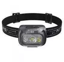Žibintas - Nitecore NU31 550 Liumenų, 158m Nuotolis, Įkraunamas, Pilkas