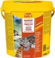 Sera Raffy P Nature 10l, granulės - ropliai, pagrindinis maistas
