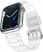 Hurtel Apyrankė Triple Protection Apple Watch SE, 9, 8, 7, 6, 5, 4, 3, 2, 1 (41, 40, 38 mm) skaidri