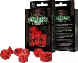 Q Workshop Final Race Dice Set: Engine Roar Kauliukų Rinkinys