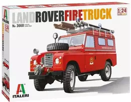 Italeri Land Rover gaisrinis automobilis 1/24 surenkamas modelis 3660