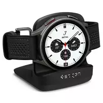 Naktinis įkrovimo stovas Spigen S353, skirtas Samsung Galaxy 5/5 Pro, Juodos spalvos