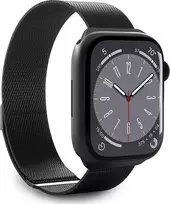 Puro ‘MILANESE’ apyrankė laikrodžiui Apple Watch 42-44-45-49m, juodos spalvos