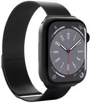 Puro 'MILANESE' apyrankė Apple Watch 38–40–41mm, juodos spalvos