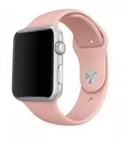 Mercury Silicone apyrankė Apple Watch 38/40/41 mm rožinės spalvos