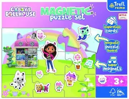Trefl magnetinė dėlionė Gabi Gabbys lėlių namelio pasaulis