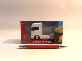 Carm Modeliukas 1:64, SCANIA V8 R730, tractor, baltos spalvos