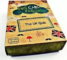 Creativo Pramogos kortelė anglų kalba JK Quiz CREATVO