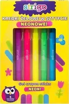 WPC Strigo Pultas SSC119 gelinės kreidelės 5 neoninės spalvos