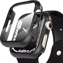 Tech Protect Išmaniojo laikrodžio Apple Watch 7 ekrano rėmelis, Juodos spalvos, 45mm