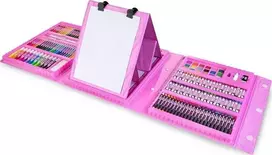 Spokey Dailės priemonių rinkinys Easy Stationery, 208 vnt.