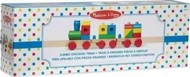 Melissa & Doug MLISA Medinis traukinys traukinys Jumbo 40644