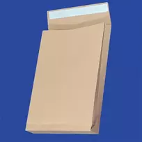 Office Products RBD paketai su silikonine juostele OFFICE PRODUKTAMS, HK, B4, 250x353mm, 150gsm, 250pc, rudi