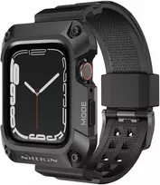 Nillkin DynaGuard apyrankė + dėklas Apple Watch Series 44mm 4/5/6 juodas
