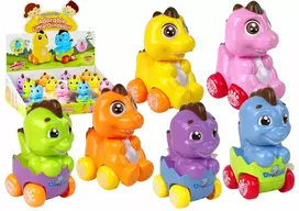 Lean Toys Spalvingas dinozauras kiaušinyje