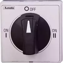 Lovato Electric Durų diskas I-0-II juodojo užrakto atjungtims (GAX67B)